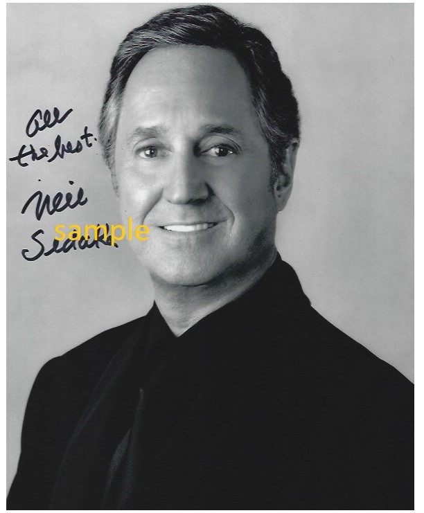 NEIL SEDAKA #1 REPRINT 8X10 PHOTO AUTOGRAPHED SIGNED CHRISTMAS MAN CAVE GIFT