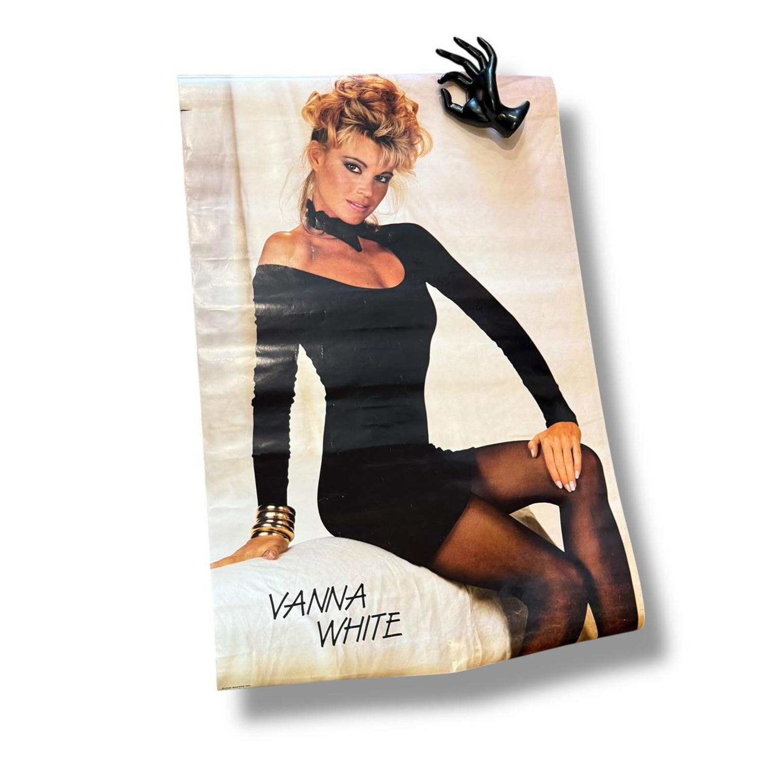 Vintage 1986 Fun Makers Inc. Vanna White Poster