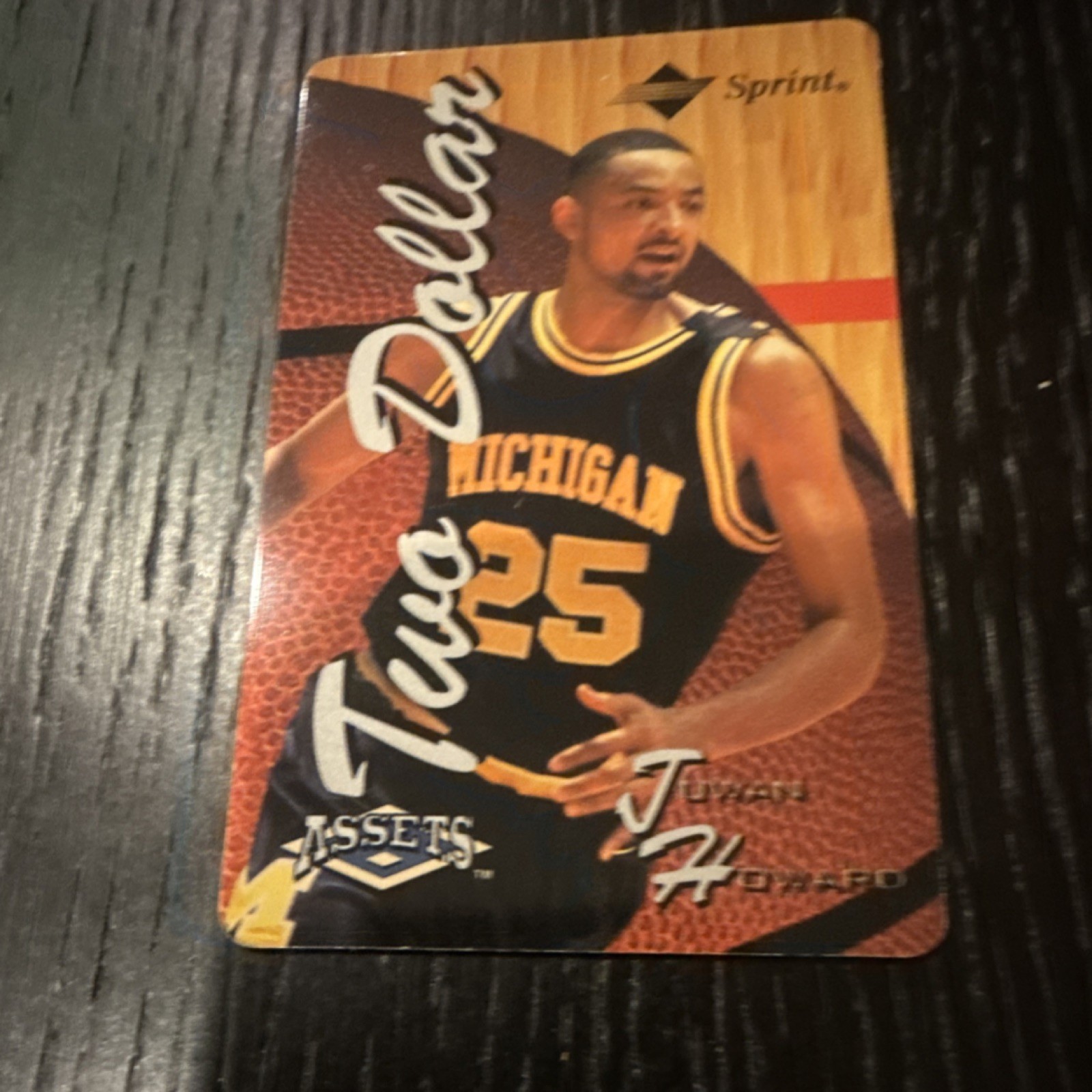 Sprint $2 Prepaid Calling Card Michigan Limited Edition Expires 3/31/96