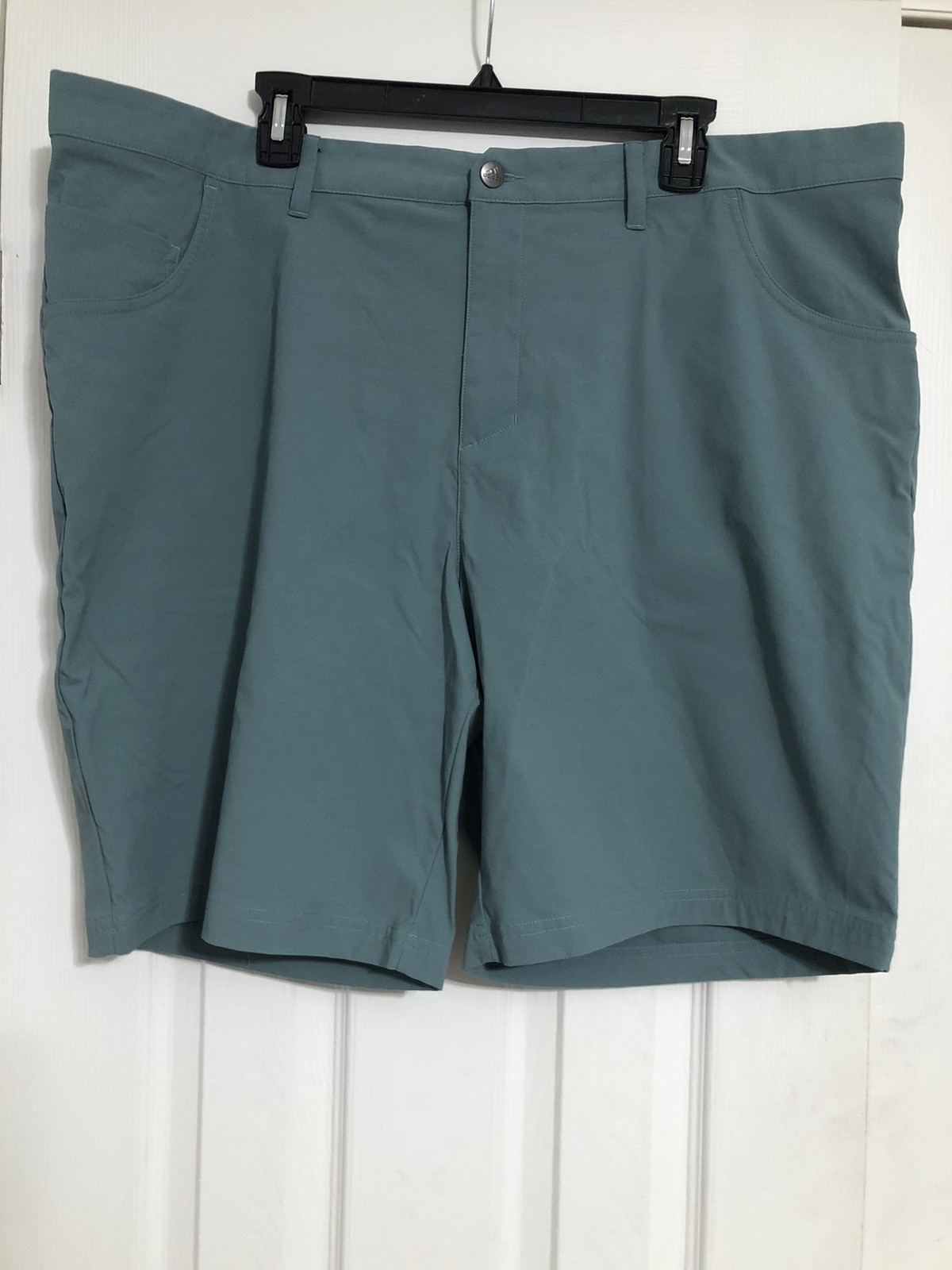 Adidas Adicross Golf Shorts Mens Size 42  Stripe Athletic Flat Front RN88387