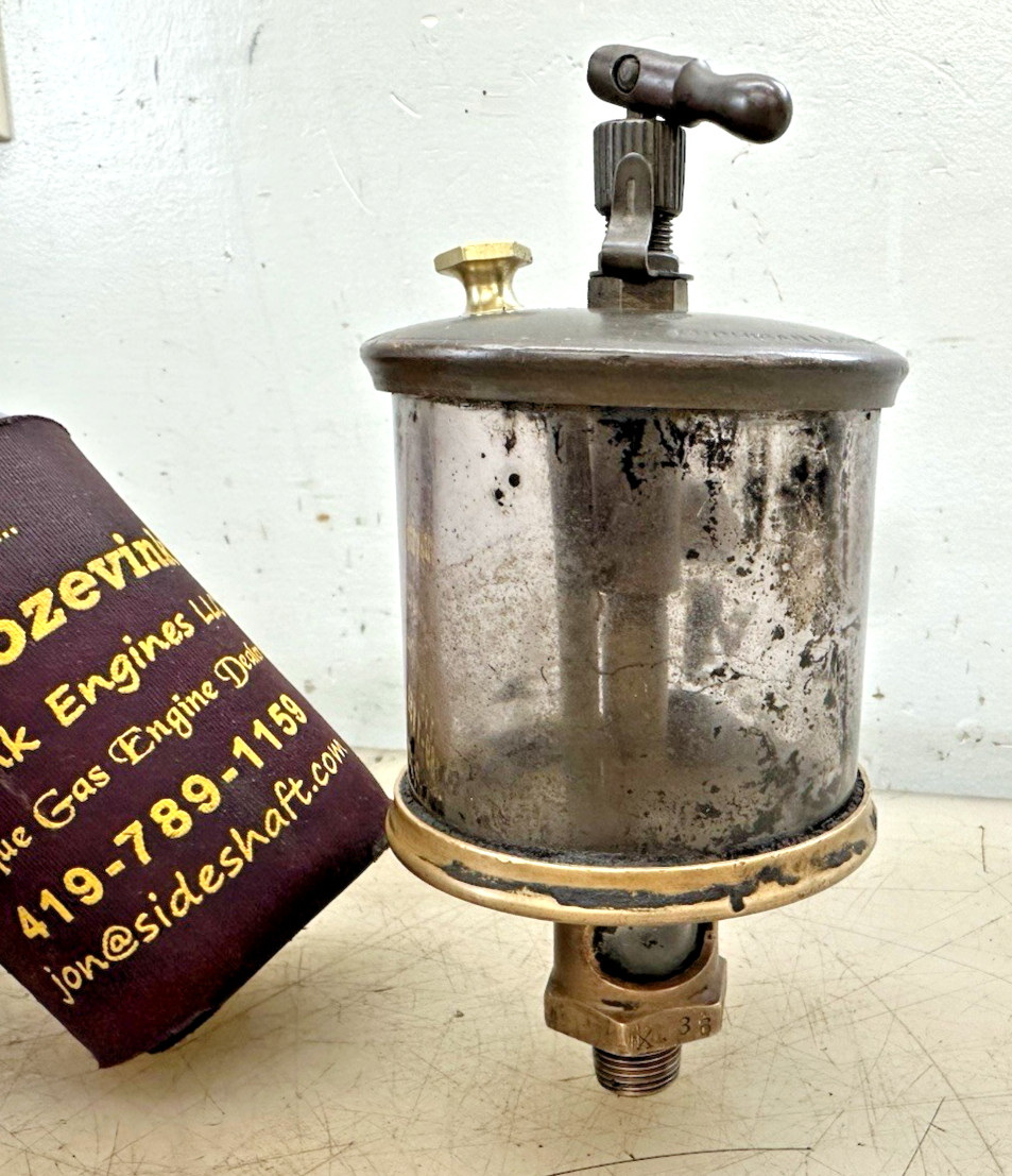 RARE #5 MICHIGAN CYLINDER OILER FAIRBANKS MORSE N T H Old Gas Engine NICE!