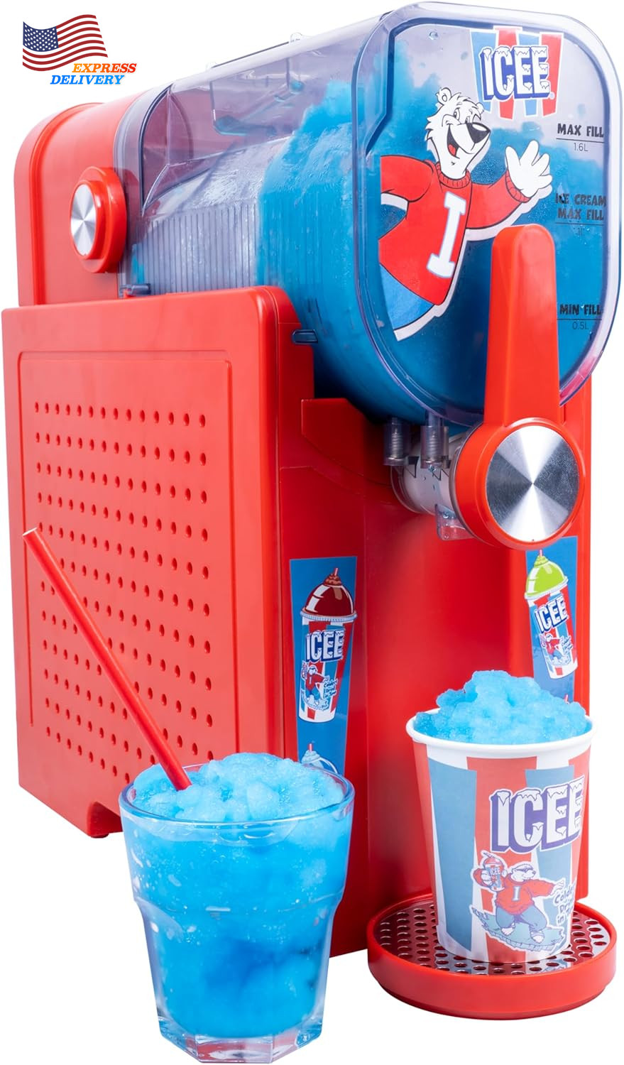 ICEE Pro Slushie Machine No Ice Needed Frozen Drink Frappe Milkshake & Ice Cream