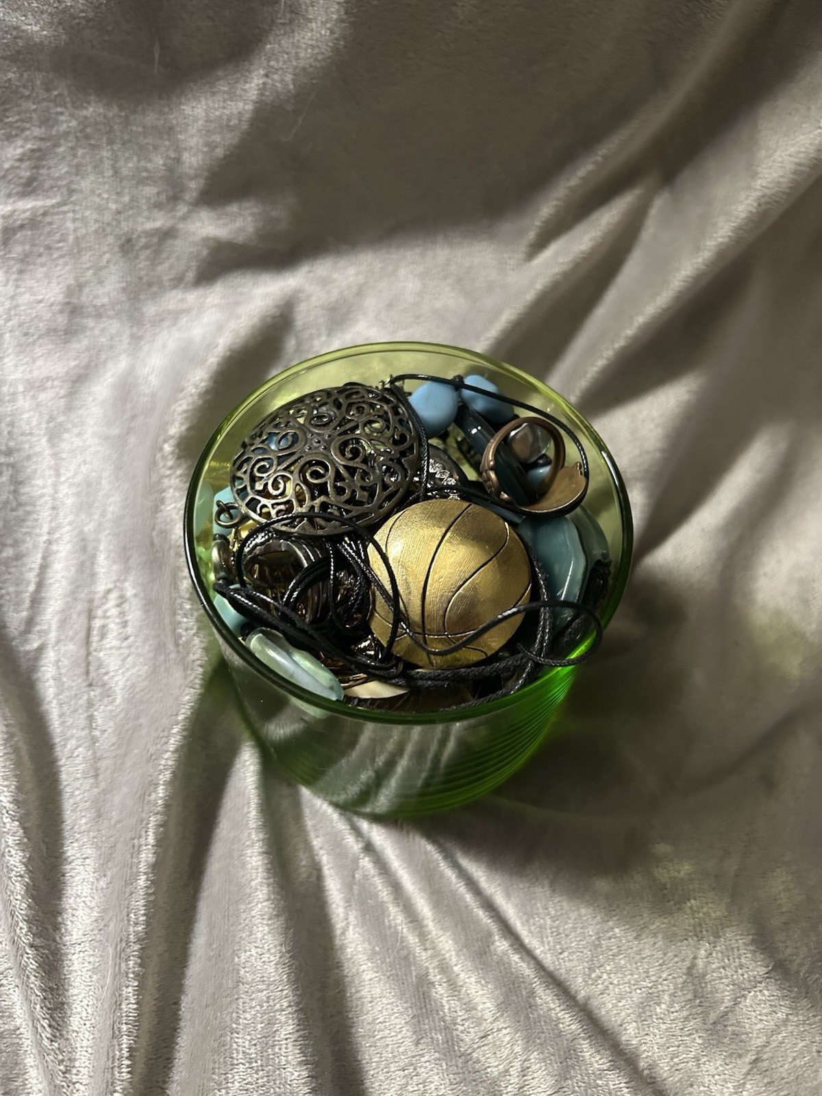 Vintage to Now Mystery Jewelry Jar Whimsy Treasure,  Bling