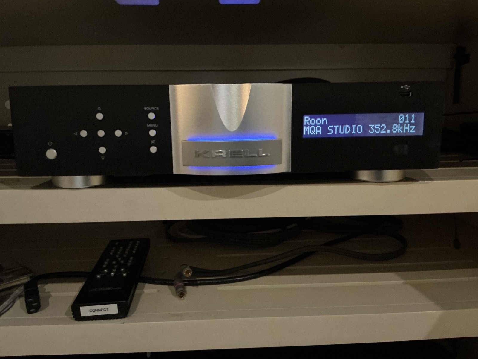 Krell Vanguard Stereo Integrated Amplifier - 400 WPC (4 Ohm), DAC, Aptx BT