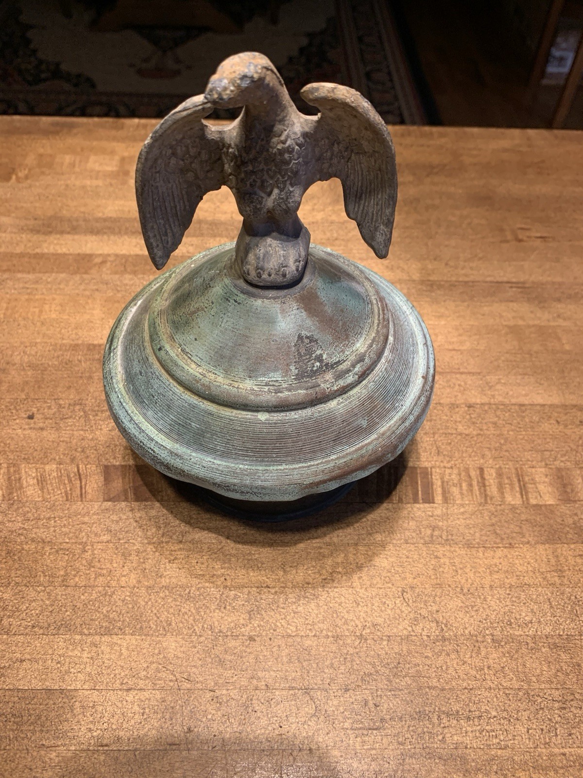 Antique Carriage Lantern Eagle Topper -Copper - Victorian Era-1880’s-Decor