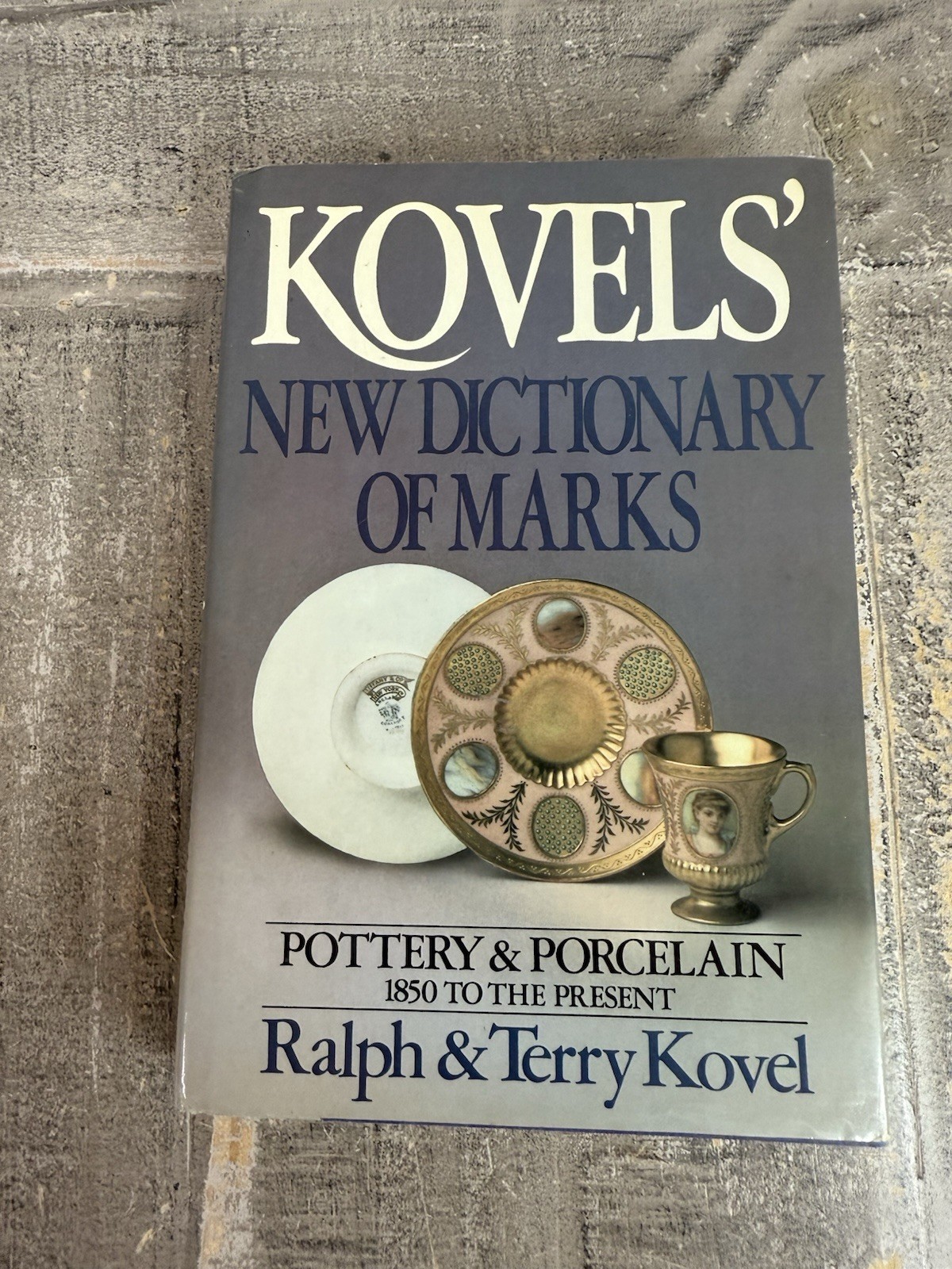1986 Kovels' New Dictionary of Marks Pottery & Porcelain 1850-Present RalphTerry