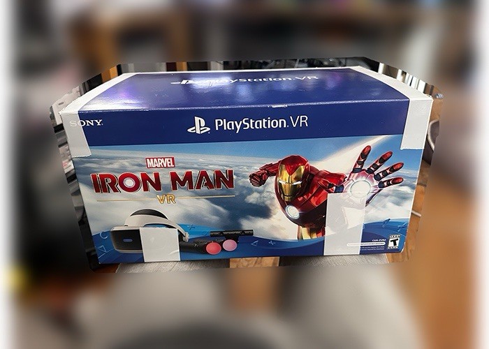 Sony PlayStation VR Iron Man VR Bundle with Move Controllers & Gun