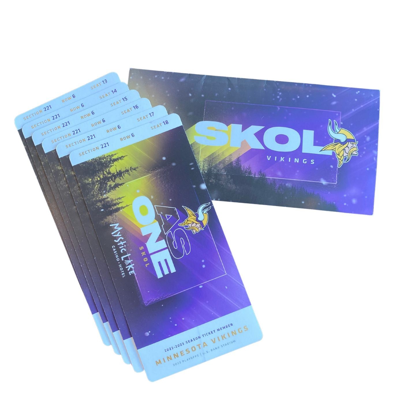 Minnesota Vikings 2022-23 Season Ticket Member  Tickets