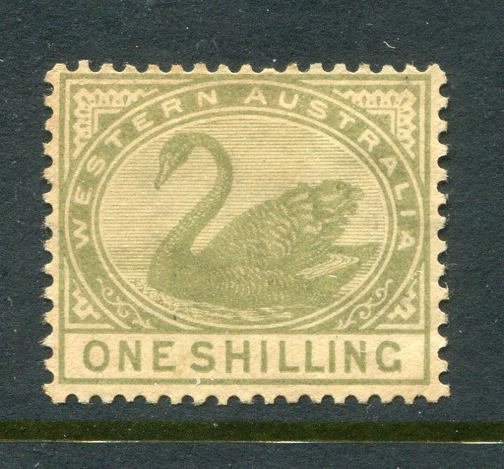 Western Australia #68 Swan 1 Sh. [Mint Hinged]