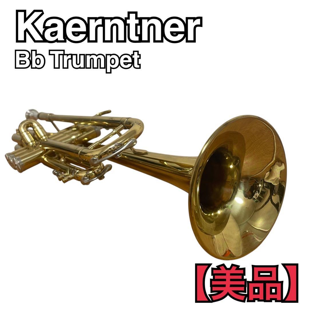 Bb Trumpet main body gold hard case included