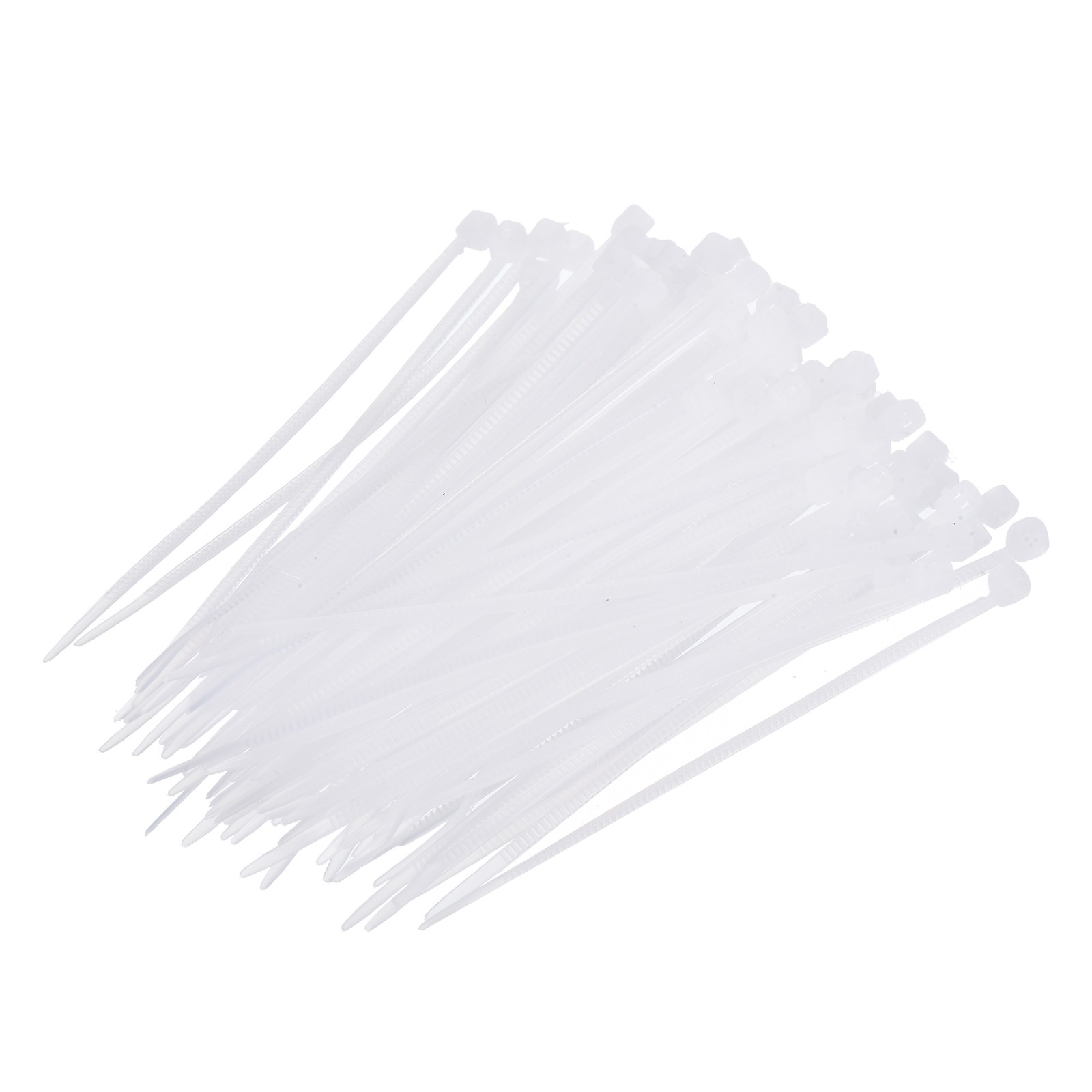 1000Pcs 75 x 2mm Cable Zip Tie with Self-locking for Repairing Fences