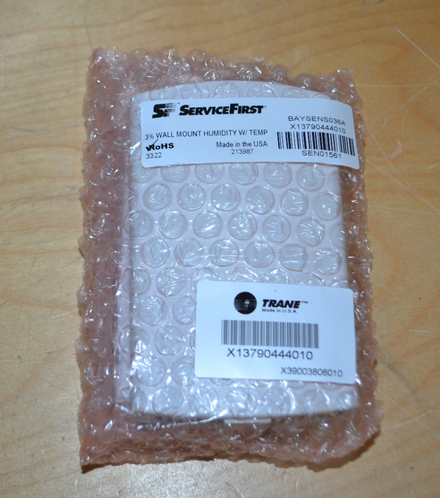 TRANE SEN01561 Humidity Temperature Zone Sensor X13790444010 BAYSENS036A 🔥 NEW