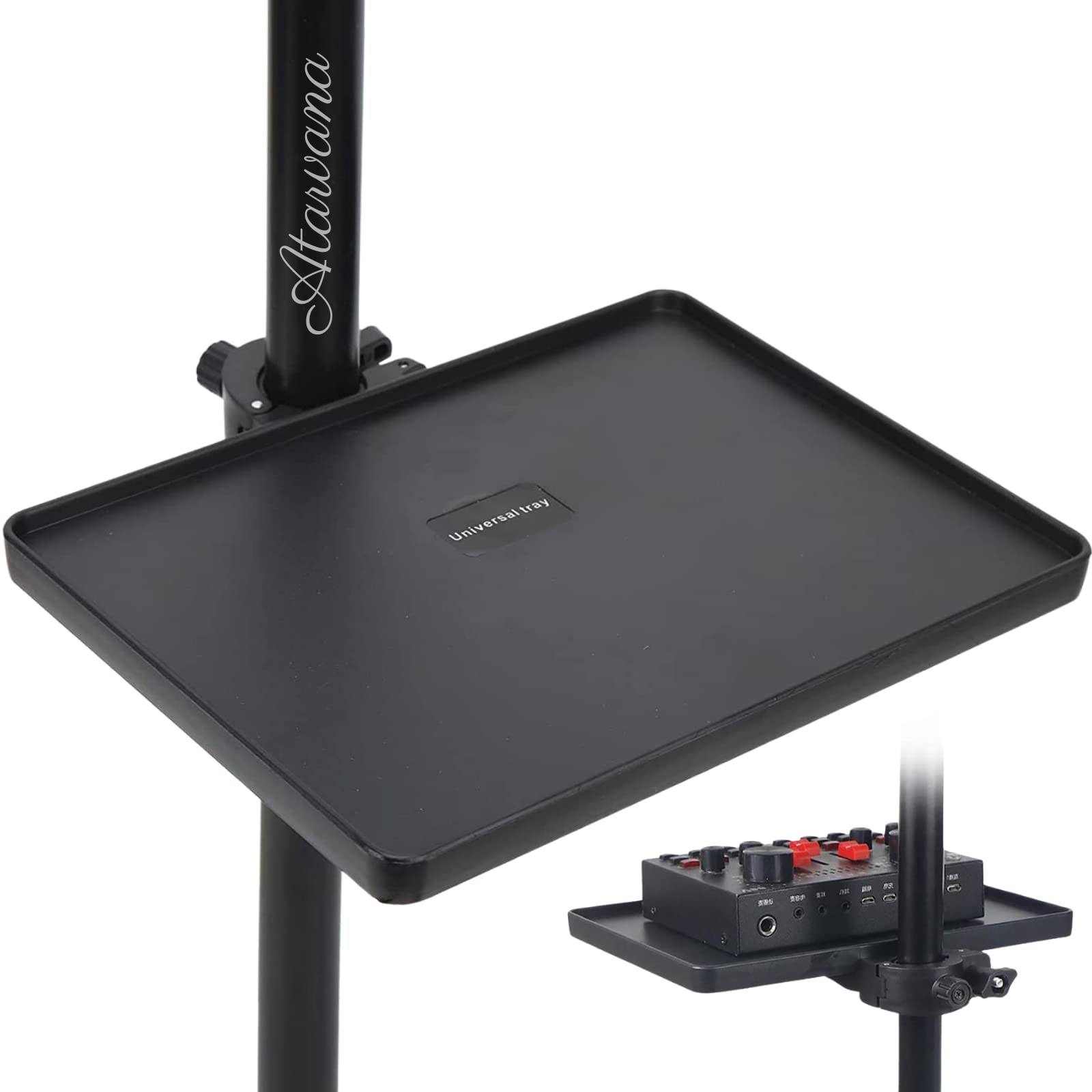 Universal Microphone Stand Tray, Adjustable 10.63 inches, 01 Mic Tray 