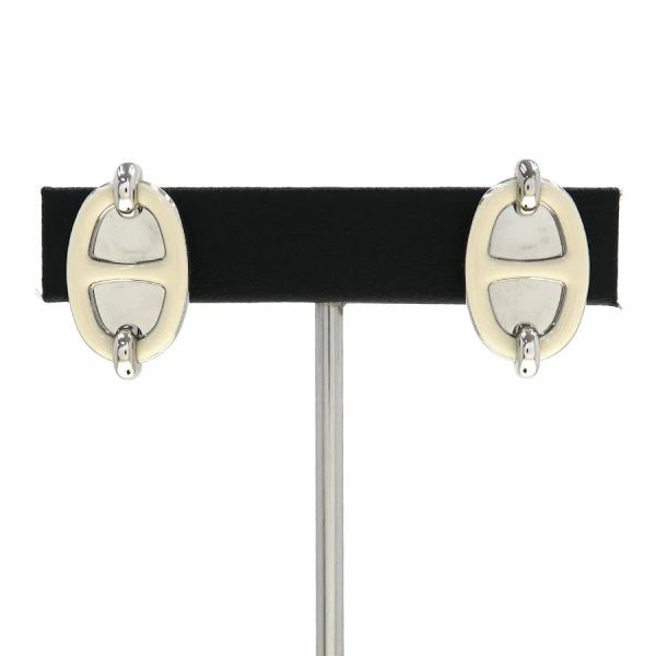 Hermes Mini Maillon Earrings B Rank Used