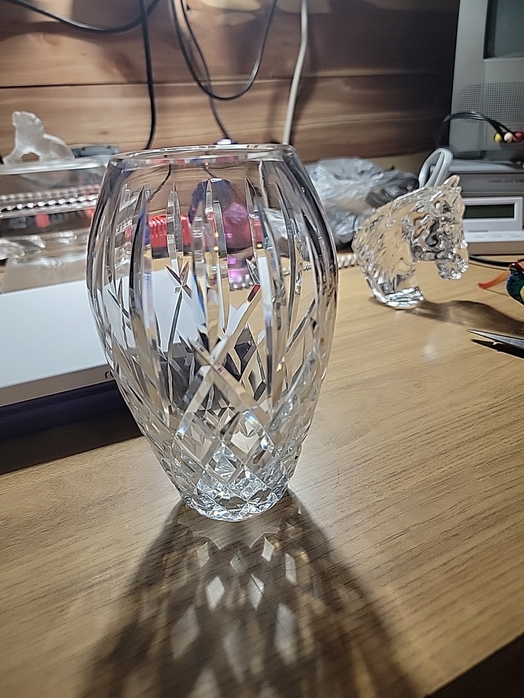 Waterford Crystal Araglin Vase 7 1/4”
