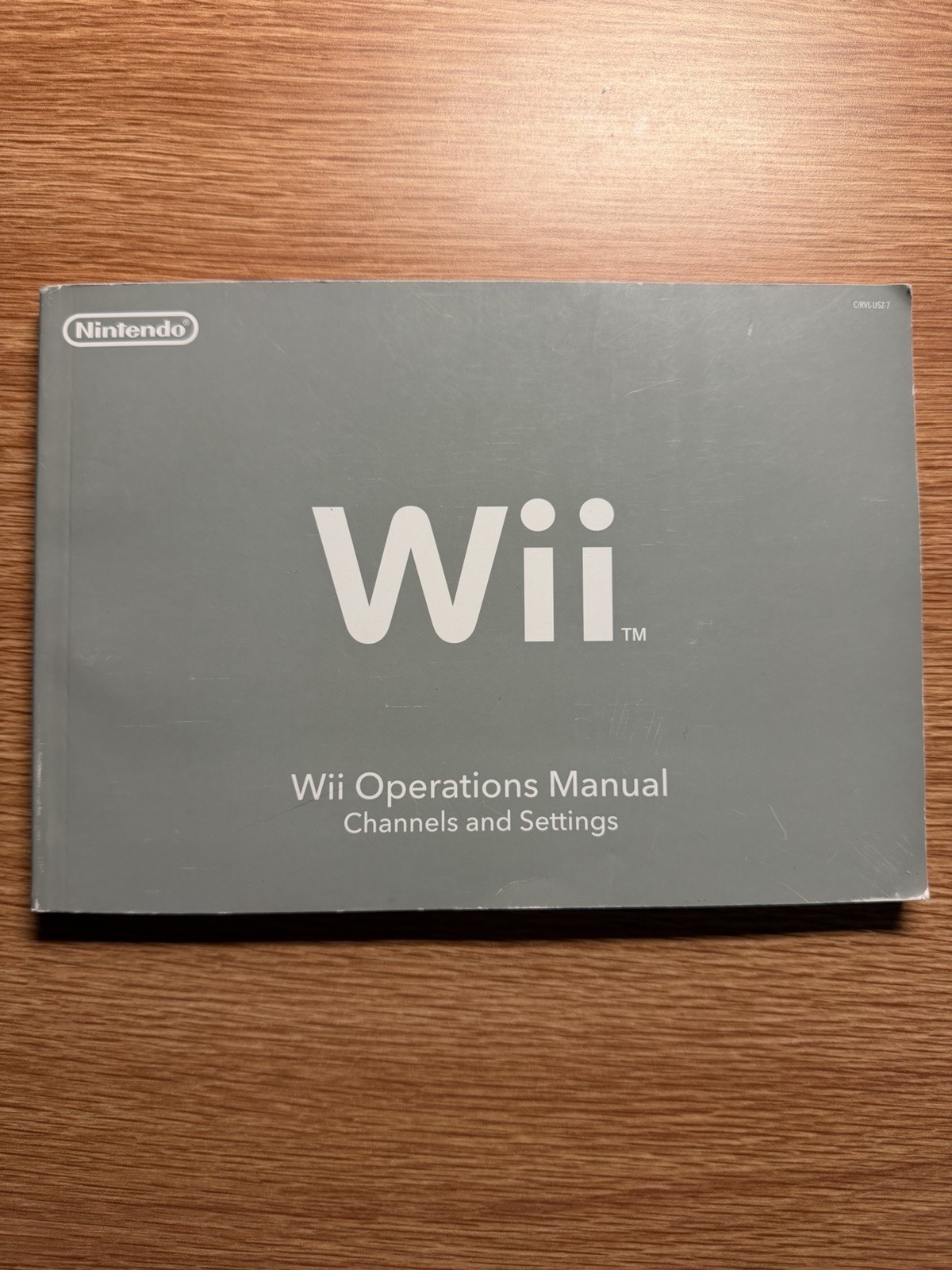 Nintendo Wii Console Operations Manuals & System Set Up Booklets Original