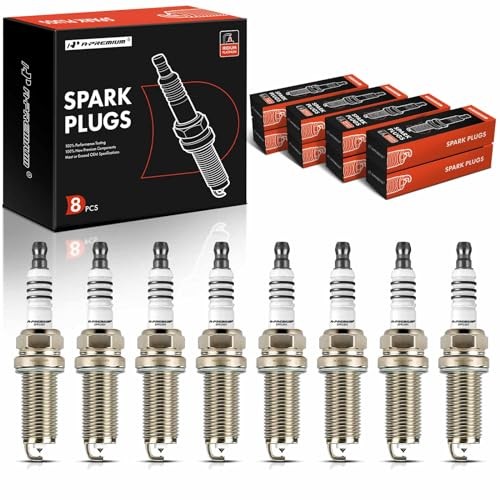  Iridium Platinum Spark Plugs () Compatible with Nissan TITAN 2017 Pack of 8