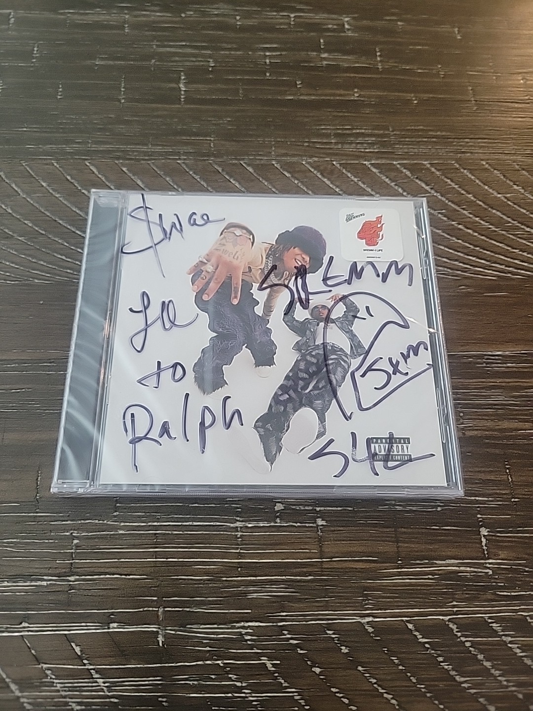 Rae Sremmurd Signed CD Cover Autographed Swae Lee Slim Jxmmi Sremm4Life
