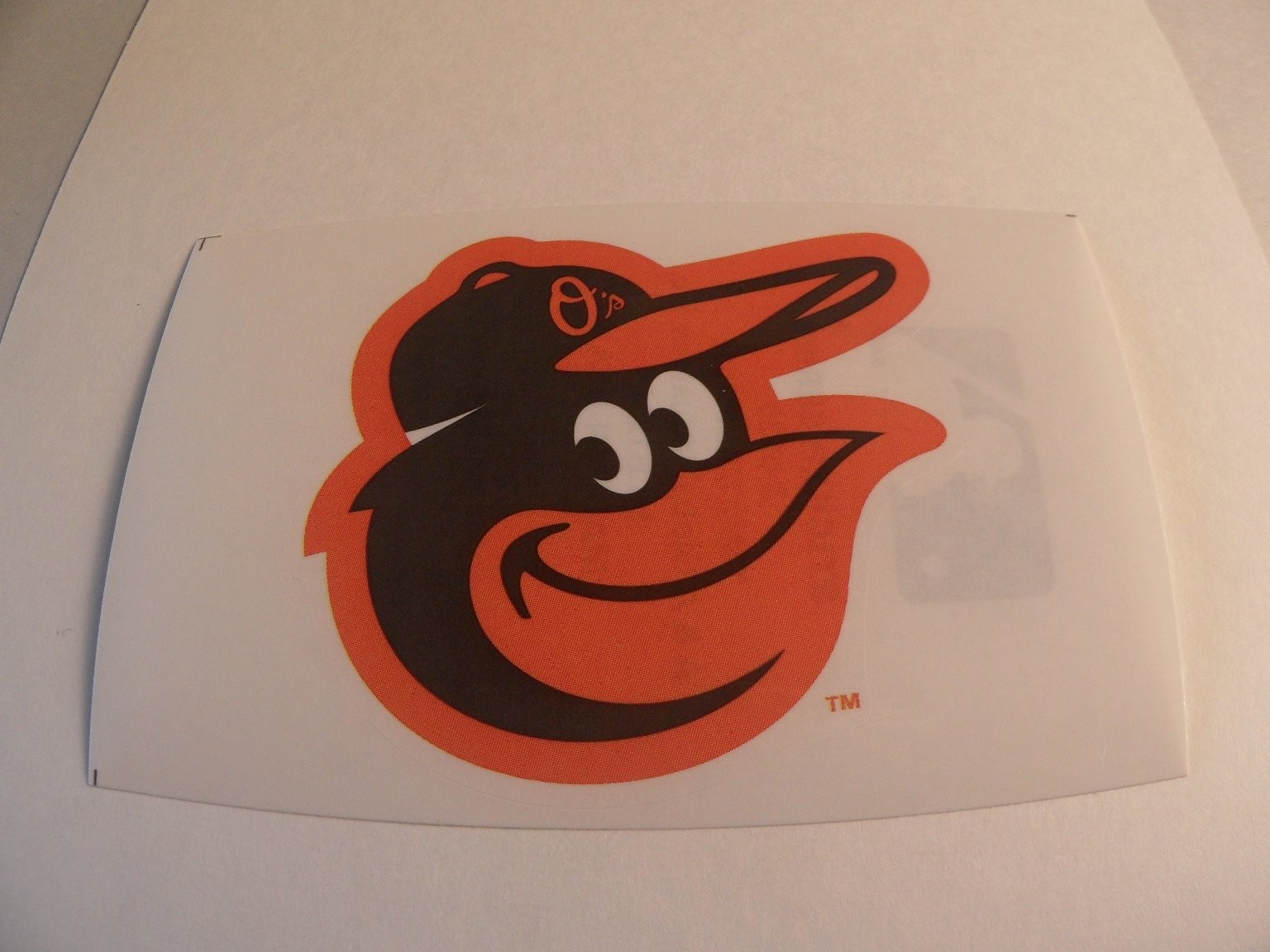 MLB Baltimore Orioles Bird Logo Sticker 3 of 30 A & A Global Industries