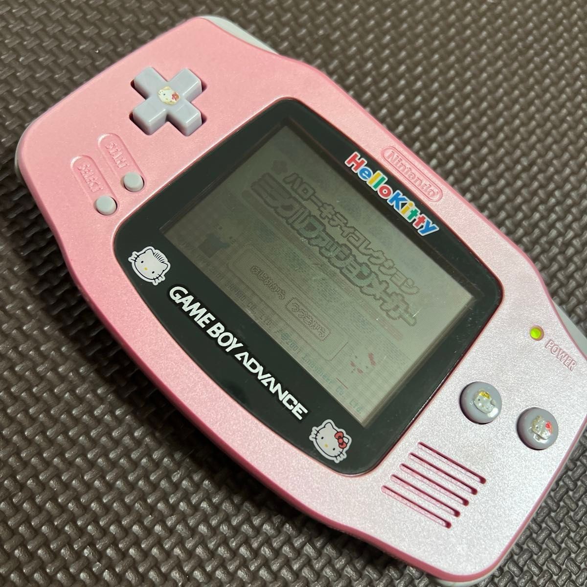 Nintendo Game Boy Advance Hello Kitty Pink Limited Edition GBA #19 [EX] TESTED