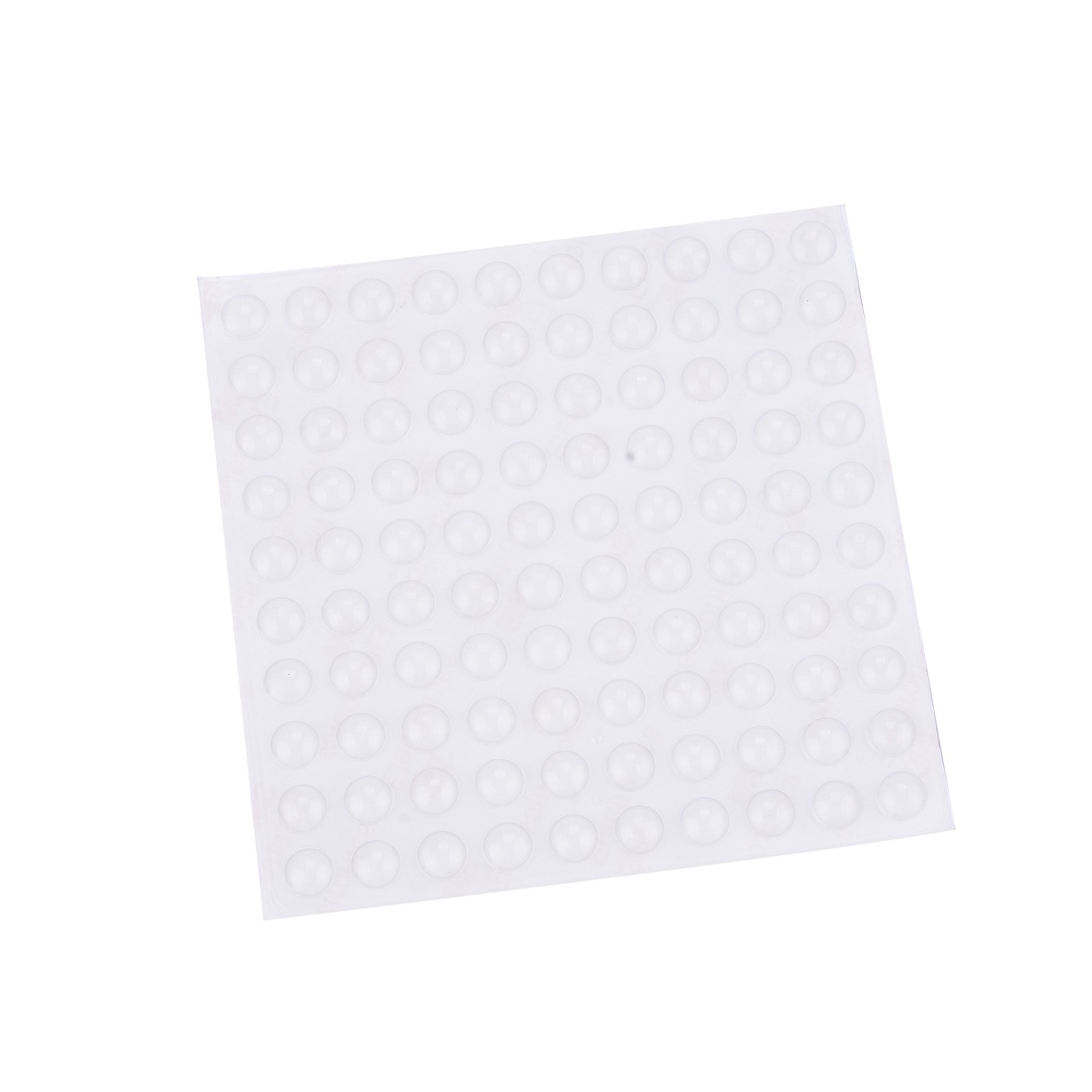 100Pcs 8mm Silicone Transparent Balls Feet Bumpons For Glass Furniture Crystal