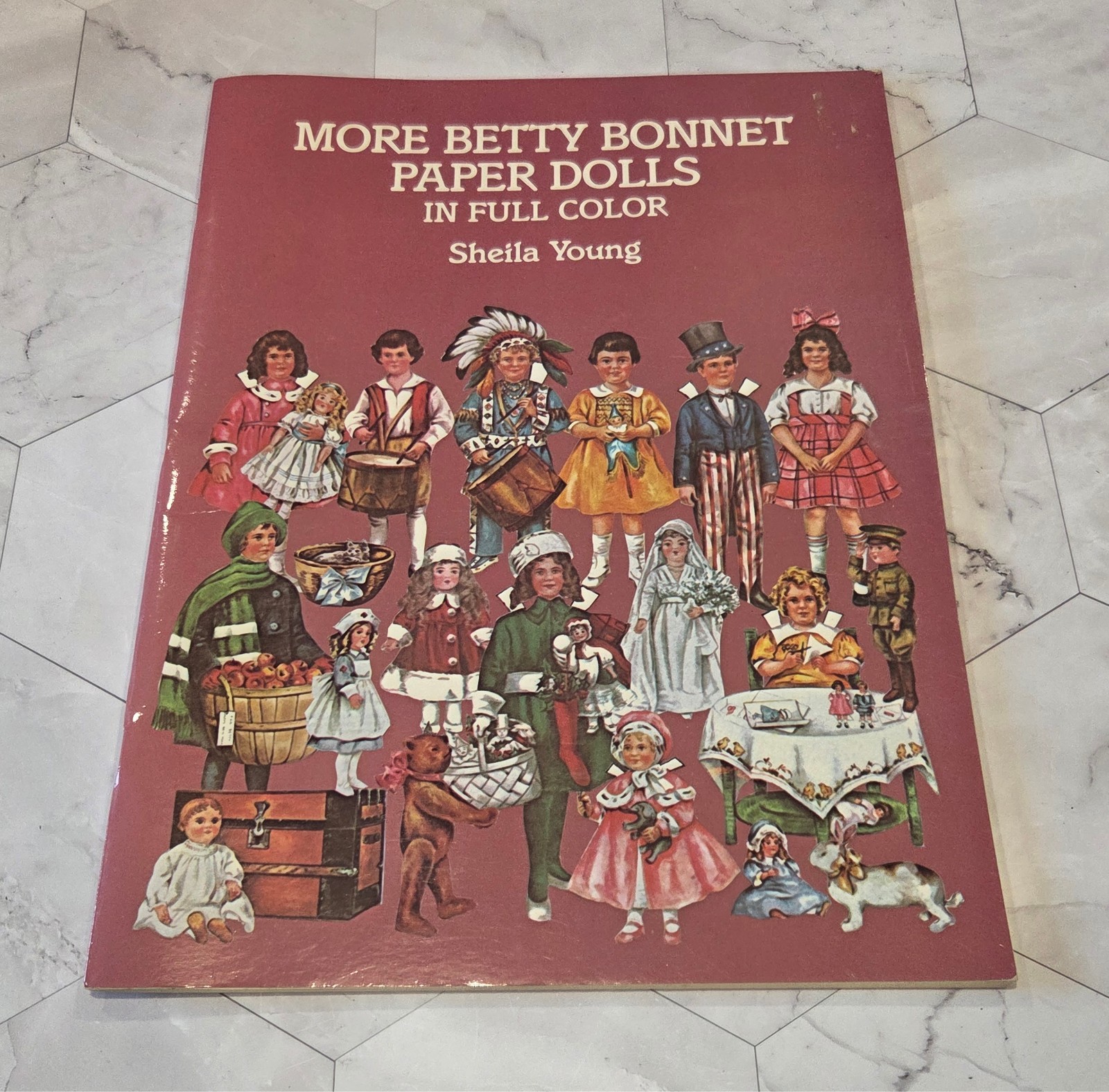 More Betty Bonnet Paper Dolls in full color VTG New Uncut 1984 Sheila Young