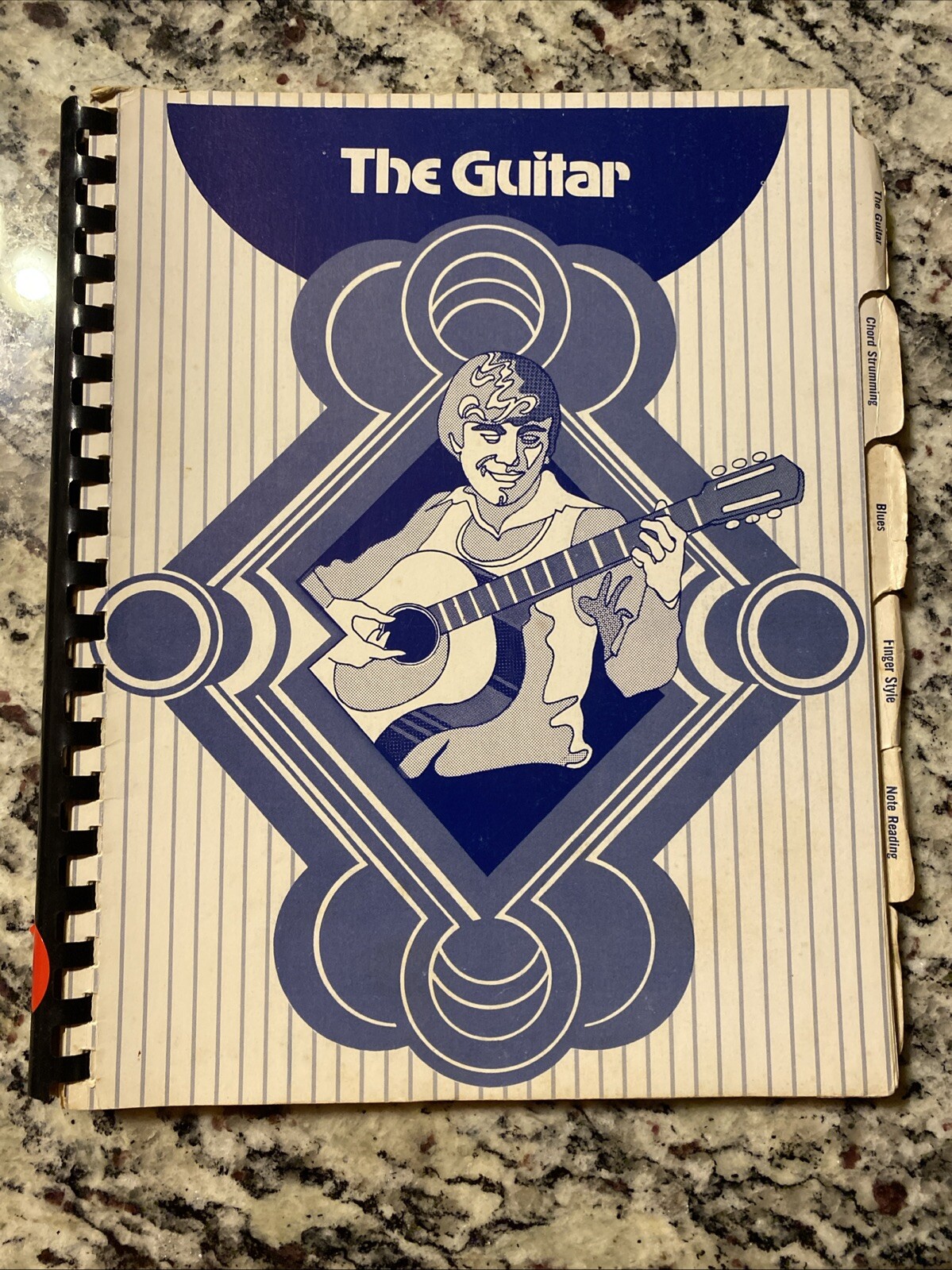 Vintage The Guitar Class Mel Bay 1972 Spiral Book Teaching Course