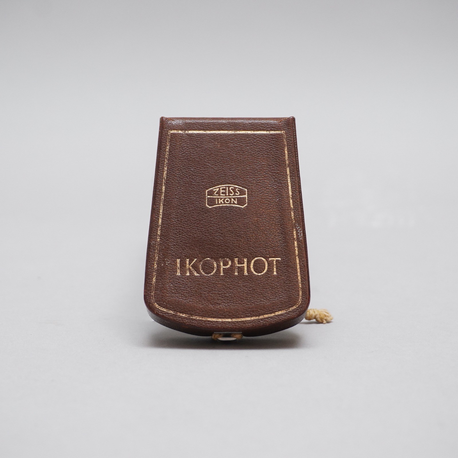 Very Early Zeiss Ikon IKOPHOT Exposure Meter in Leather Case 1.135GEO