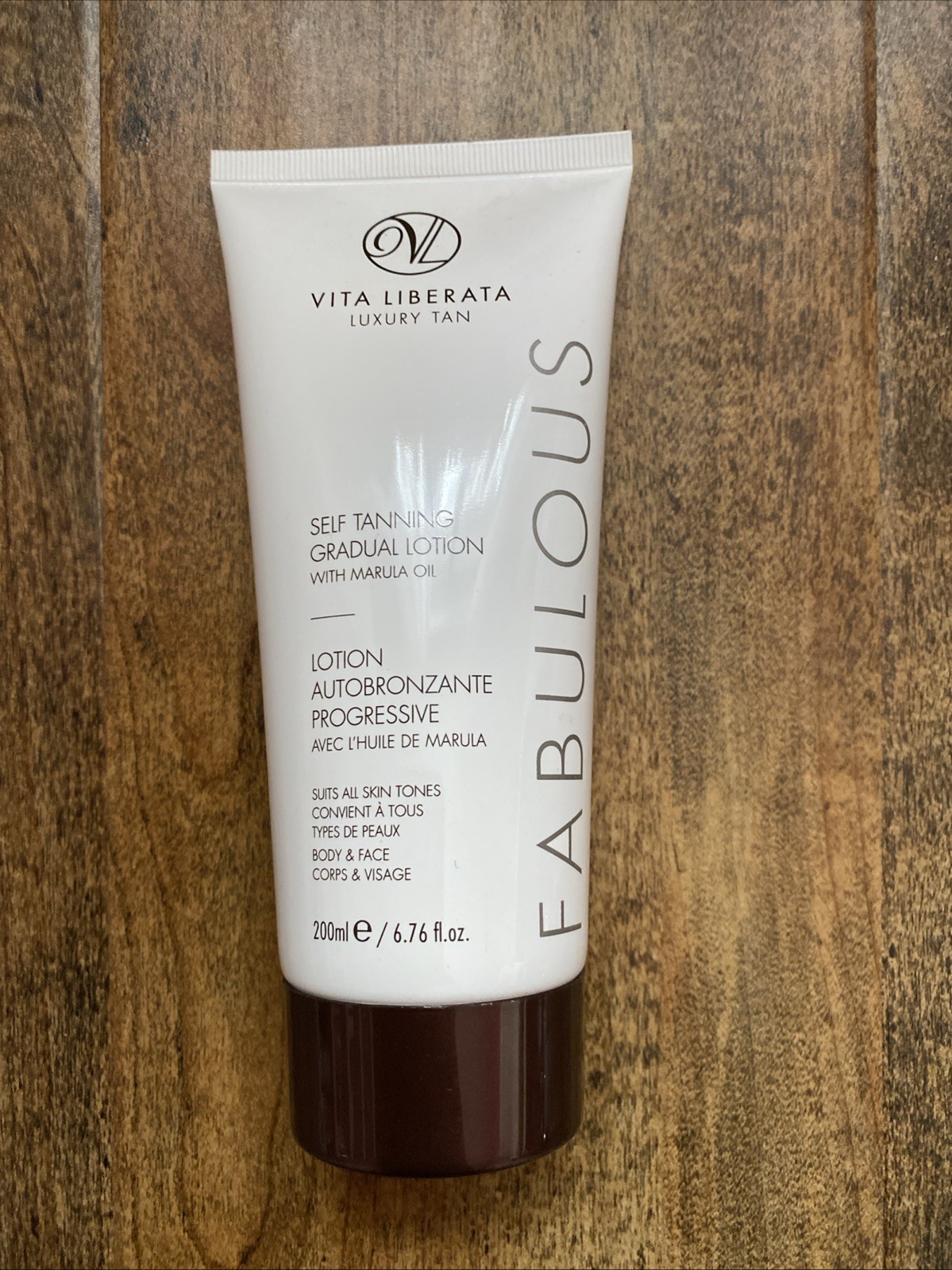 Vita Liberata Luxury Tan Fabulous Self Tanning Gradual Lotion 6.67oz 200ml