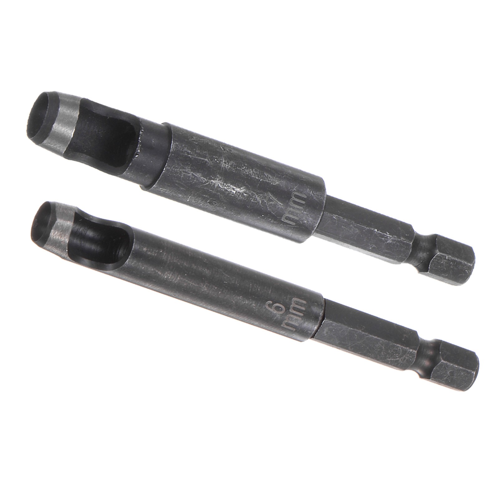 Leather Hole Punch Tool 6/7mm 1/4 Shank High-Carbon Steel Rotary Puncher