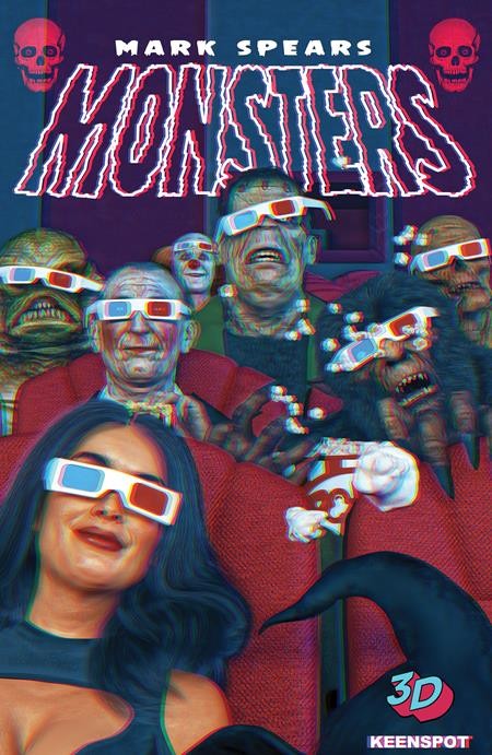 🔥 MARK SPEARS MONSTERS #9 CVR D MARK SPEARS MONSTERS MATINEE 3-D VAR 2026