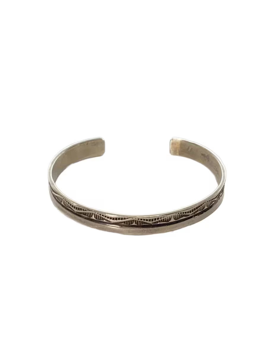 Navajo Bangle Sv925 Slv Mens M1s15