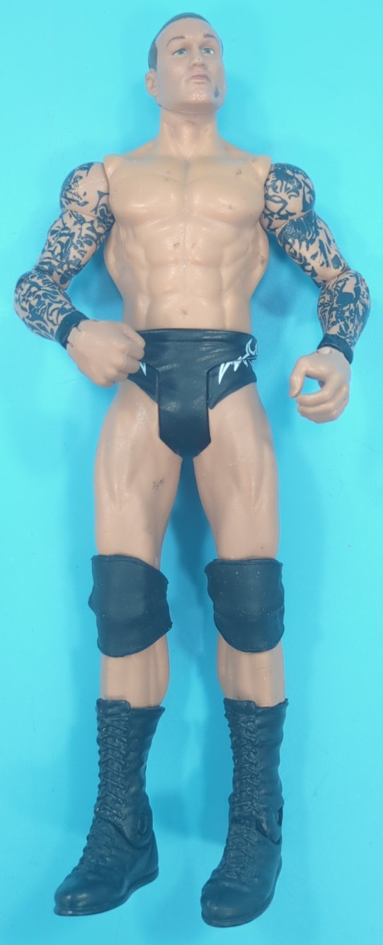 WWE Randy Orton Mattel 2010 Figure Black Trunks Viper