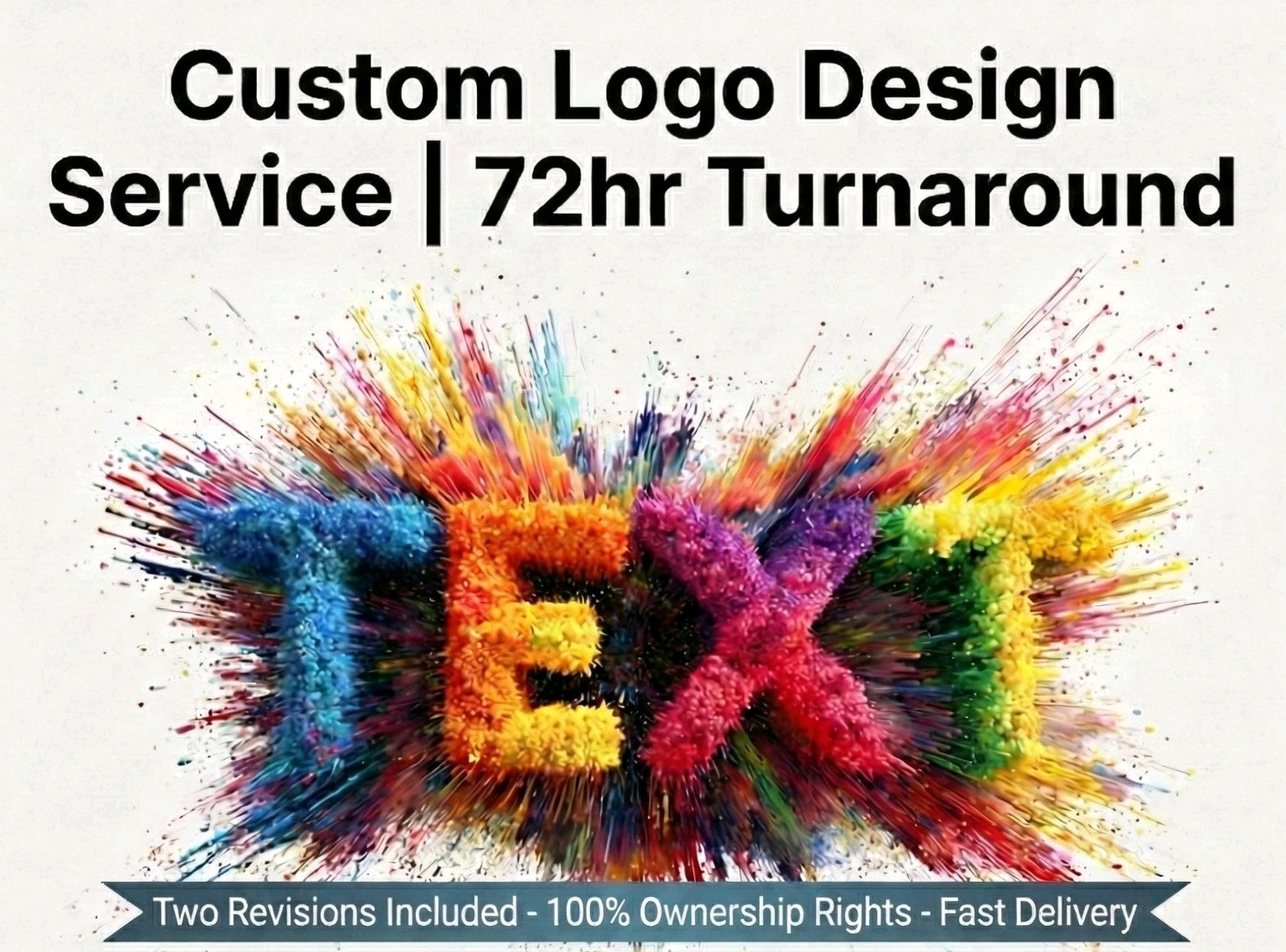 Professional Custom Logo Design Service | 72 Hr Turnaround | 100% Ownership Righ