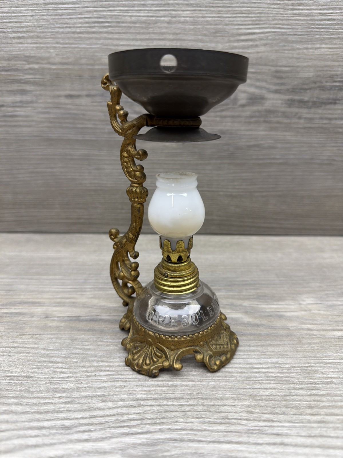 Vapo-Cresolene Complete Lamp 19th Century Antique Collectible Cute Home Decor