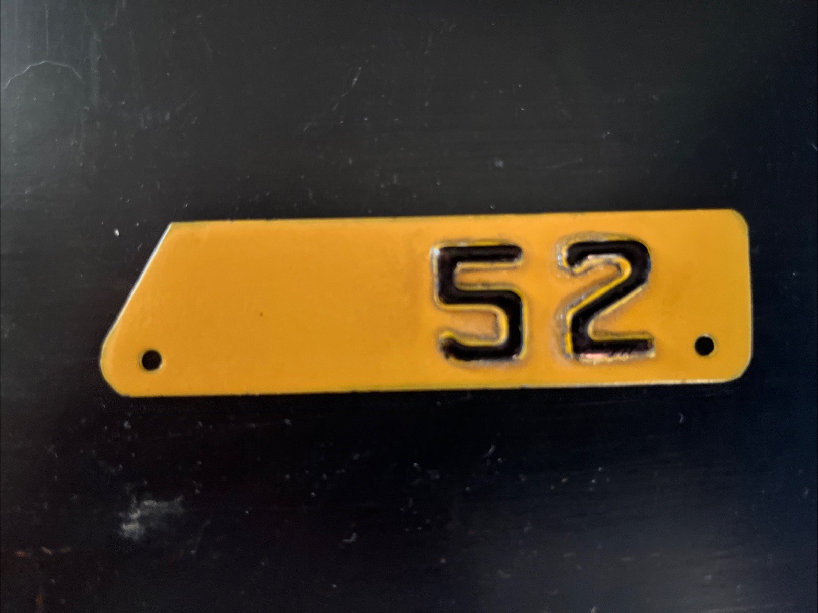 1952 California Motorcycle License Plate Tag Repo