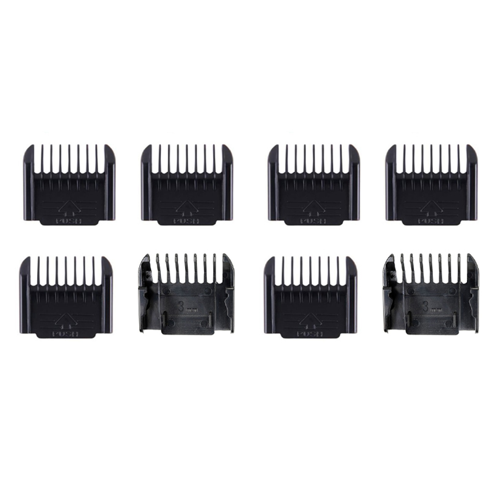 Electric Clipper Accessories,8Pcs Cut Clipper Limit Comb Guide Attachment5214