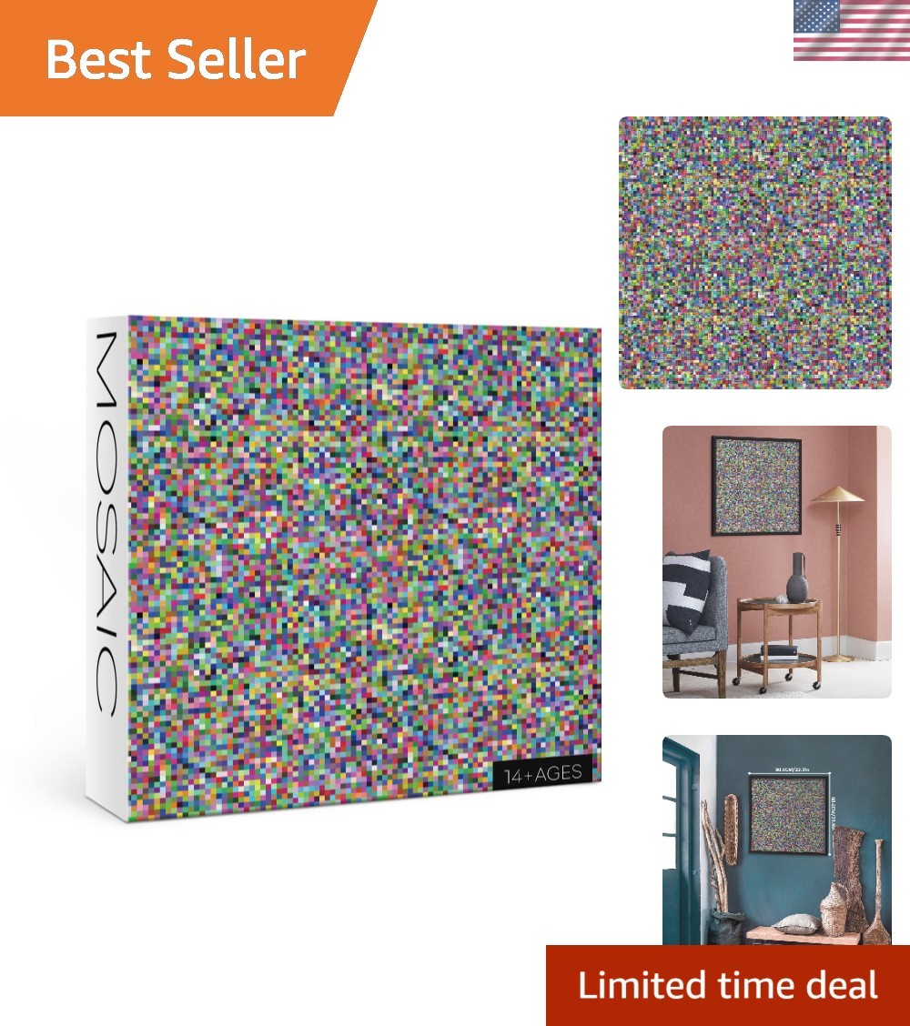 Colorful and Difficult 1000 Piece Jigsaw Puzzle for Adults - A True Challenge