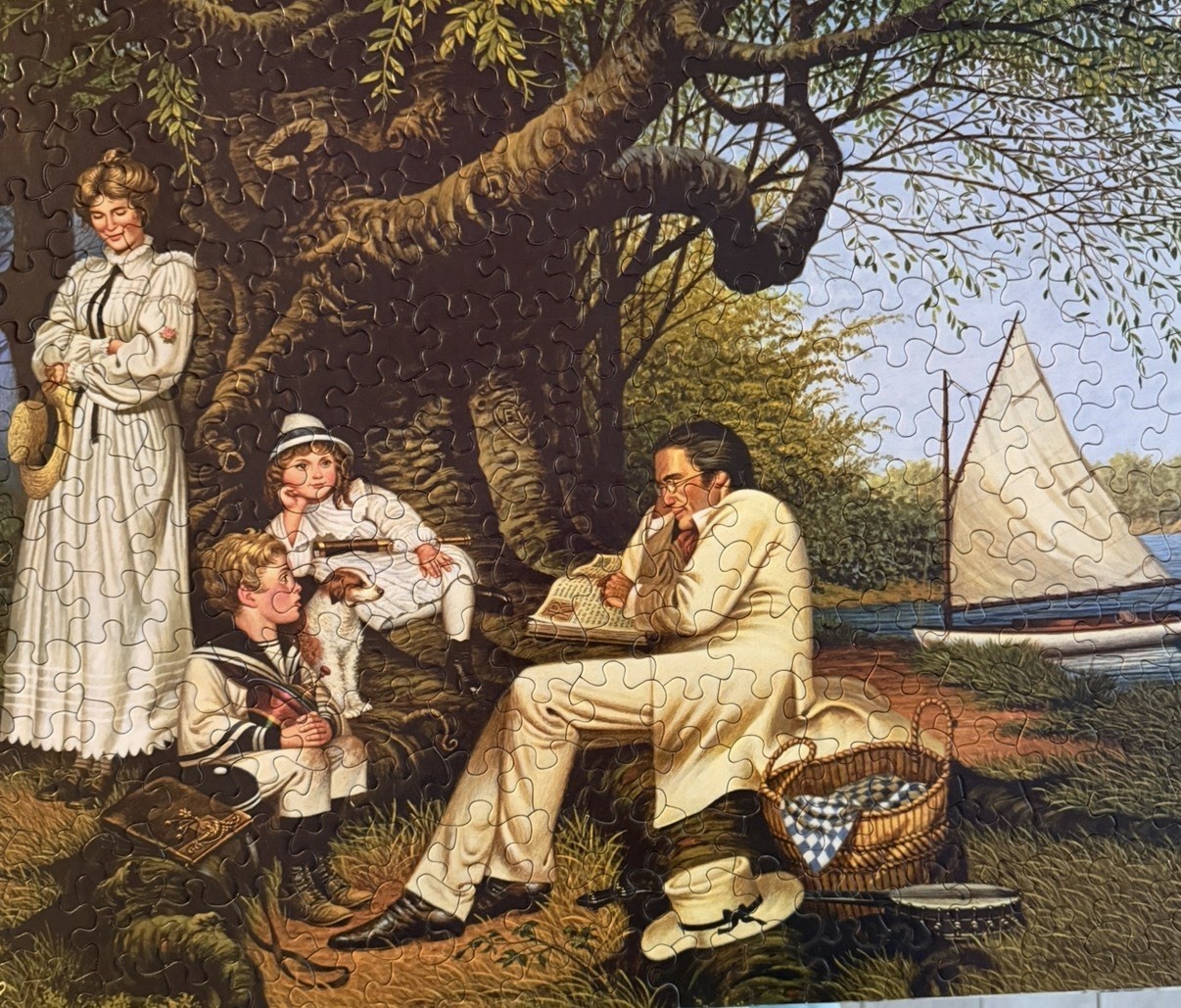 Charles Wysocki Robin Hood 300 Piece Puzzle