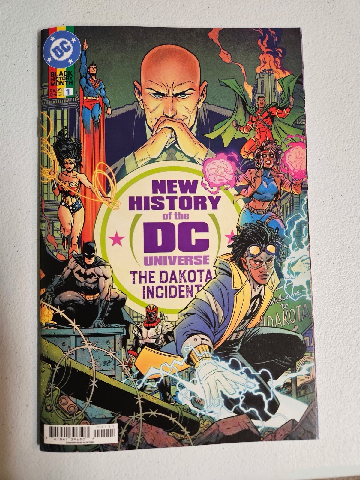 New History of DC The Dakota