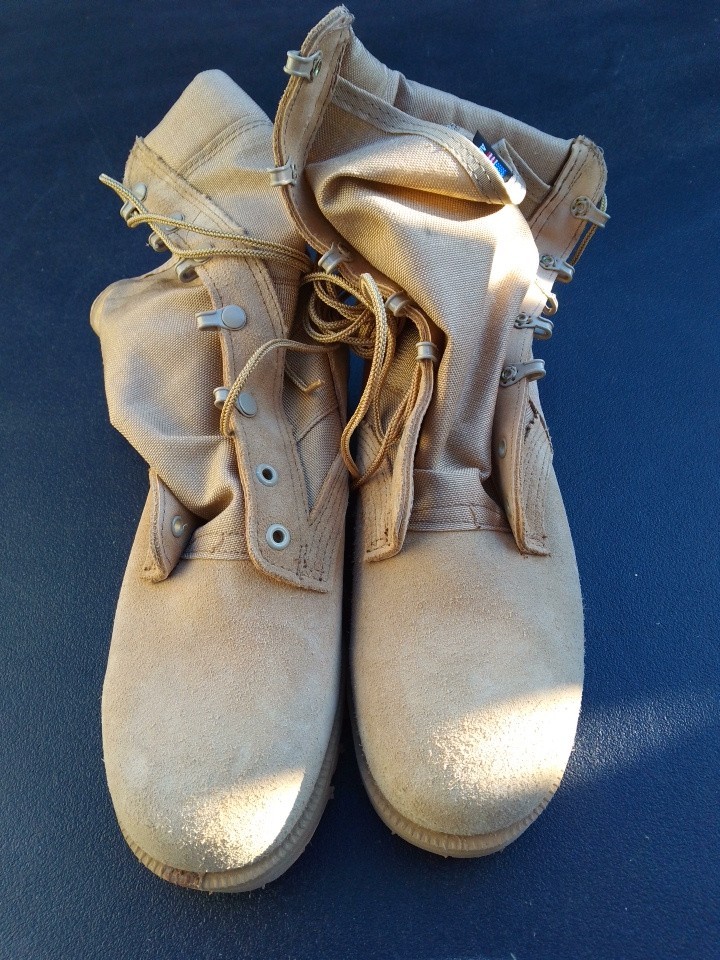 ALTAMA DESERT TAN TYPE 2 HOT WEATHER COMBAT BOOTS. SIZE :  6 1/2 XW NEW-NO BOX
