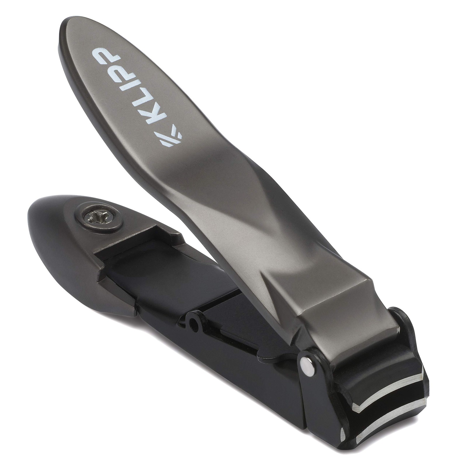 Nail Clippers for Men with Catcher - Heavy Duty Razor-Sharp -Collecting Nail ...