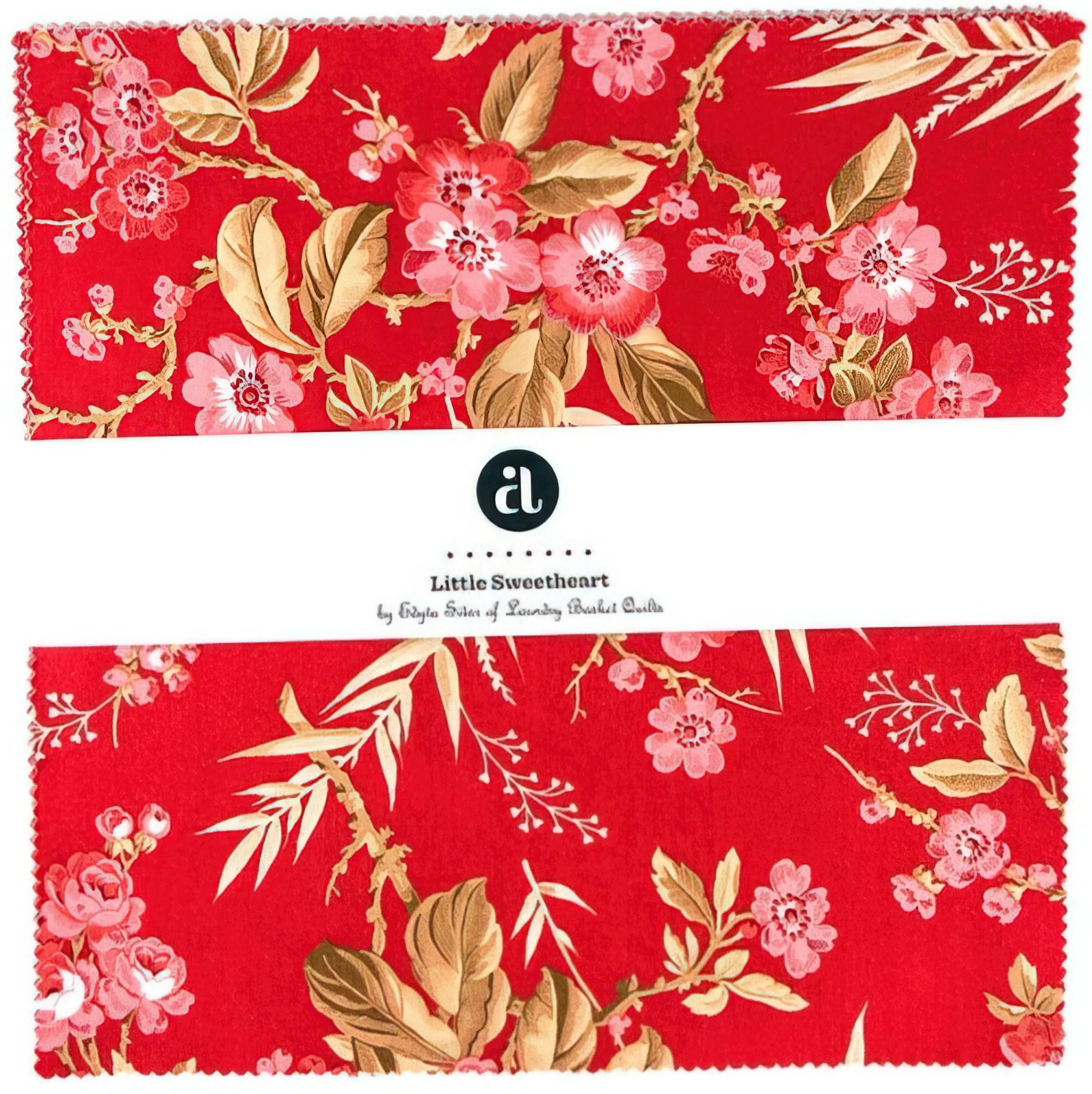 Andover - Little Sweetheart 10x10 Squares by Laundry Basket Quilts