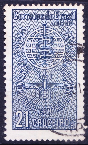 Brazil 1962 fine used, Fight against Malaria, Medical, Health
