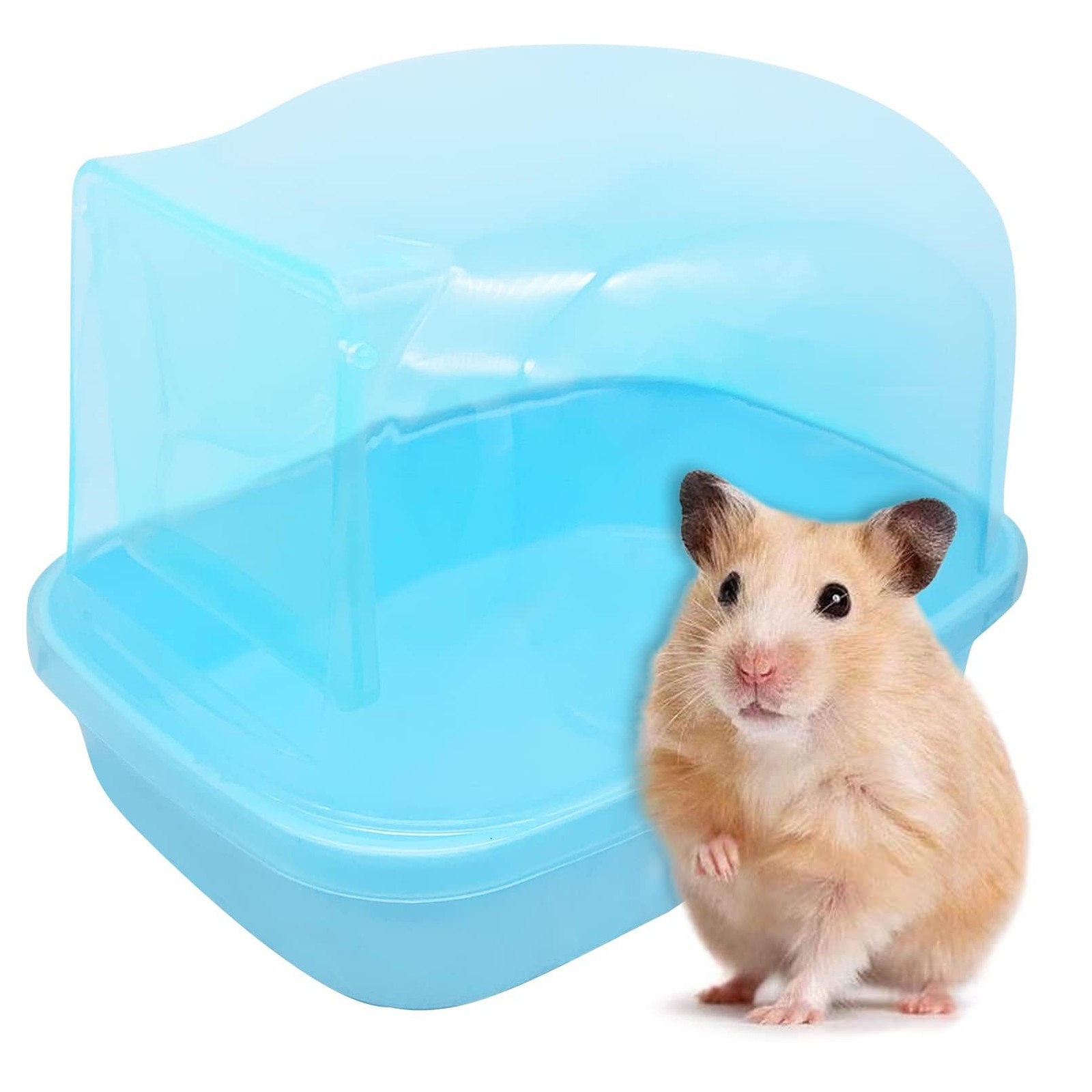 Hamster Bathtub Dwarf Hamster Bathroom Sand Bath Container Chinchilla Sauna R...