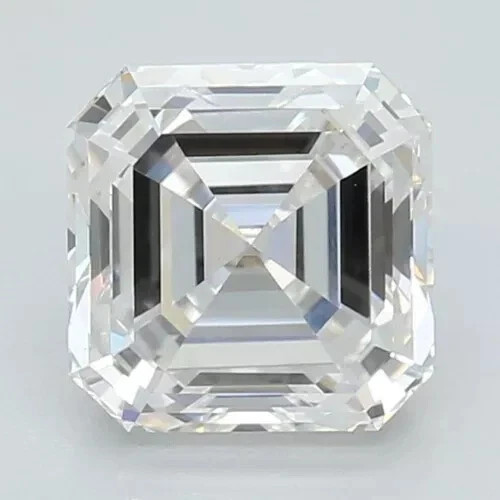 1.00 Ct Asscher Cut Lab Grown Diamond D Color VVS1 Certified Excellent Loose