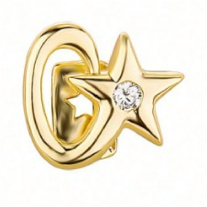 Single Tooth Grills Cap Diamond Gold Hip Hop Braces Cosplay Jewelry Teeth Decor