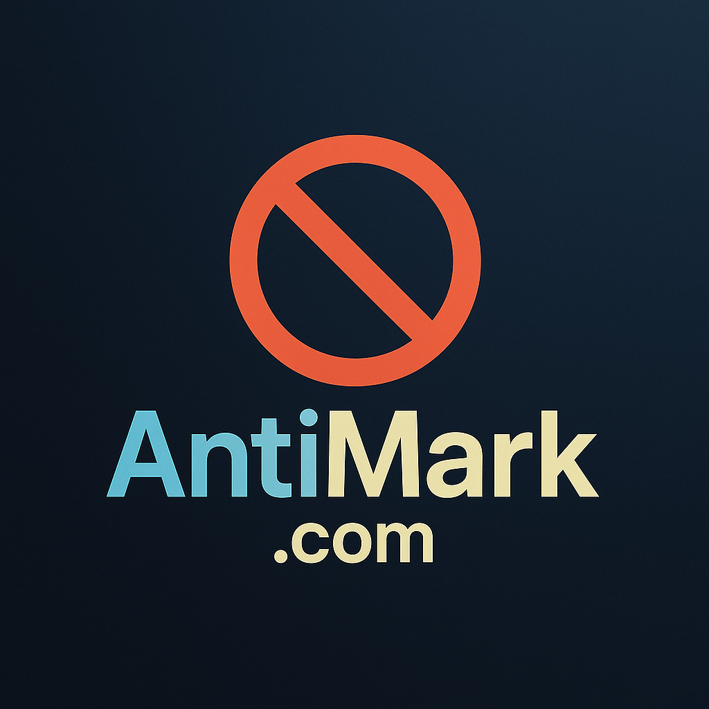 AntiMark.com - Premium 2-Word .COM Domain Name Cleaning Stain Protection