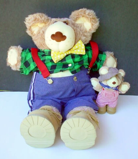 Farrell Furskin Moody Hollow Postmaster 22" Plush Xavier Roberts 1984 & Dudley