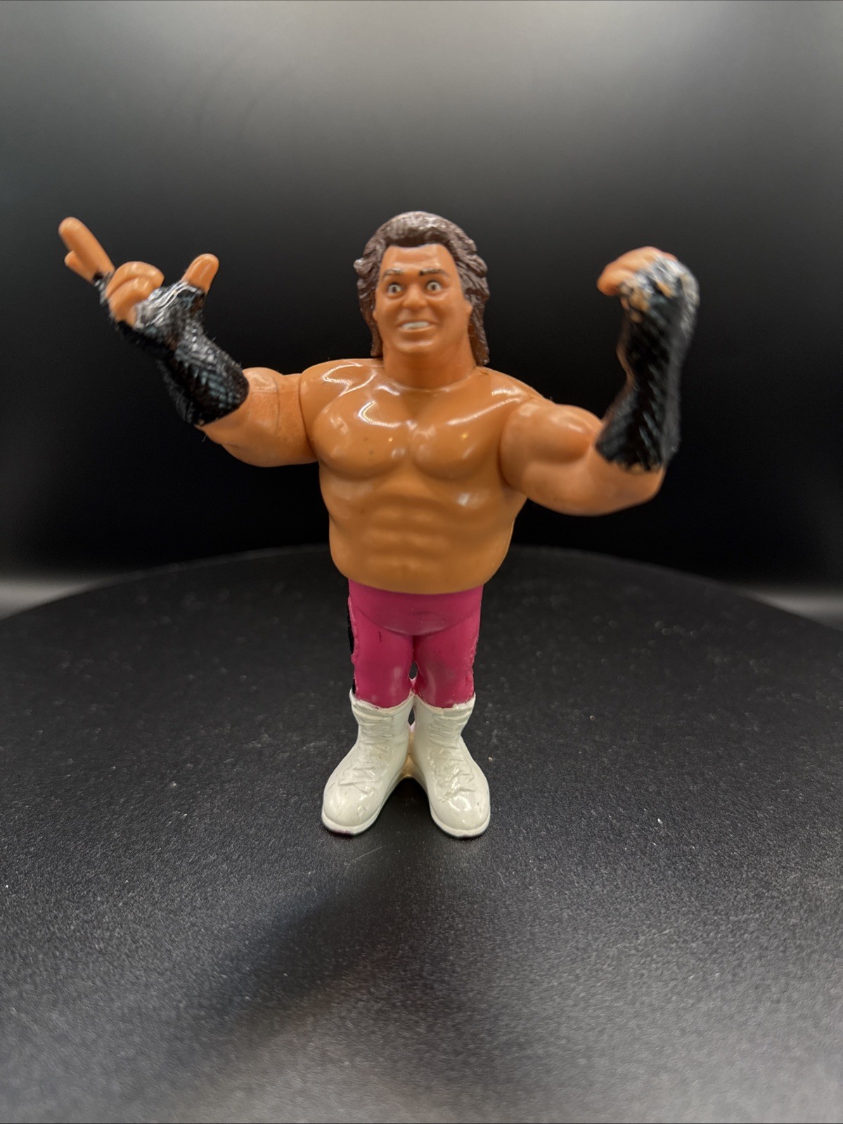 Vintage 1990 WWF Hasbro Brutus "The Barber" Beefcake Action Figure